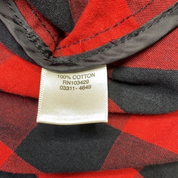 Christopher & Banks Buffalo Plaid Button Jacket - Picture 4 of 10